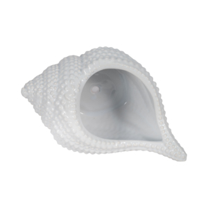 Vaso per Fiori a Forma di Conchiglia in Ceramica, Fioriera Nautica per Piante da Interno ed Esterno, Vaso Decorativo Costiero - Product Image 6