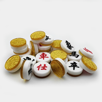 Vente en gros Acrylique Table Jeu d'échecs Pièce d'échecs chinois