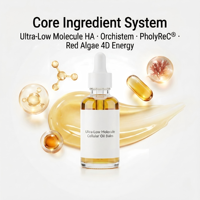 Crème Cellulaire Herbacée à Molécules Ultra-Bas - Élixir à Pénétration Instantanée pour une Récupération Maximale de la Peau et Anti-Glycation
