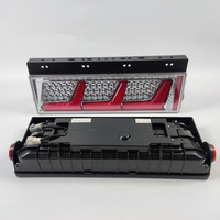 Feu arrière multifonctionnel universel à LED 24V étanche pour camions japonais remorques tracteurs lourds ABS rouge