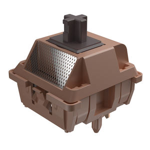 Interruttori Tattili DUROCK Mocha 2025 Full POK Switch 62g Molla Lunga <span class=keywords><strong>Chocolate</strong></span> T1 Thocky Keyswitch MX per Tastiere Meccaniche - Product Image 1