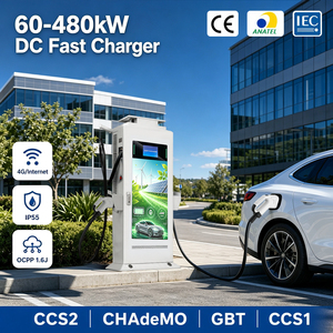Station de <span class=keywords><strong>recharge</strong></span> DC pour véhicules <span class=keywords><strong>électrique</strong></span>s Deedian 60KW 120KW 160KW à montage au sol, CCS2 GBT CHAdeMO OCPP, chargeur commercial rapide, vente en gros, grand écran - Product Image 1