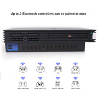 Hispeedido Adaptador Interno Inalámbrico iBlueControlMod con Placa PCB para Control de PS2 Fat