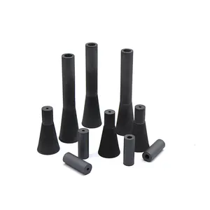 Durable High Hardness Nozzle Liner Insert Venturi Nozzle Liner Boron Carbide Nozzle insert for sale