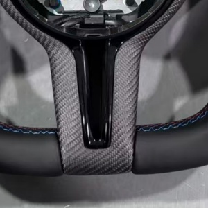 Accesorios de Fibra de Carbono para Volante de Coche de Cuero para BMW Serie F10 F11 F20 F21 F30 F31 F34 F32 F33 F36 F22 F23 F48 M3 M5 <span class=keywords><strong>E</strong></span> - Product Image 4