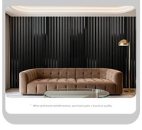 Papier peint auto-adhésif en PVC, imitation grille rayée en satin doré, revêtement mural imperméable pour la décoration de la chambre