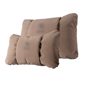 Ensemble de coussins de voiture de style professionnel de luxe, <span class=keywords><strong>appui</strong></span>-tête et soutien lombaire en Alcantara suède pour <span class=keywords><strong>BMW</strong></span> NOUVELLES Séries 1/3/5/7, X1-X6 - Product Image 5