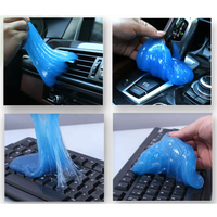 Gel nettoyant en bouteille pour voiture, poudre adhésive, nettoyant dépoussiérant, outil de nettoyage universel pour clavier d'ordinateur et maison