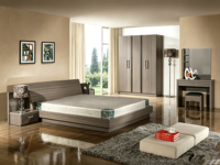 Ensemble de meubles de chambre à coucher sur mesure pour hôtel 5 étoiles de luxe, avec armoire, table de chevet et coiffeuse – Fournisseur unique d'usine