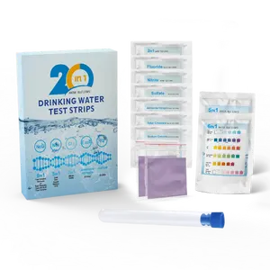 Manufacturer Drink Water Quality Testing Strip 20 In 1 Drinking Water Testing Kit