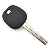 Coque de clé de voiture TOY40 à lame vierge pour clés de véhicule, boîtier de télécommande transpondeur, pièces de rechange pour serrurier