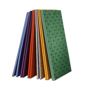 <span class=keywords><strong>Pannelli</strong></span> di parete acustici insonorizzati in materiale fonoassorbente da 9mm 12mm pannello di parete isolante acustico stampato decorativo da 2440*1220mm - Product Image 1