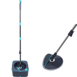 Yeni varış kanalizasyon ayırma paspas islak kuru Spin sihirli ayrı su ile 360 dönen paspas kova - Product Image 1