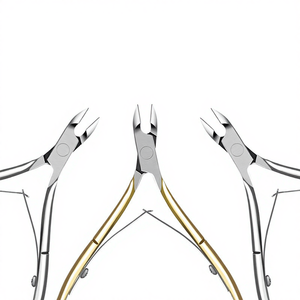 Cortaúñas Portátil de Acero Inoxidable de Alta Calidad con Hoja Recta, Forma Plana y Apertura de Mandíbula Ancha para Uso en Dedos - Product Image 1