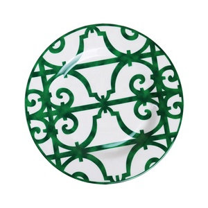 Plato de Cena de Cerámica Blanca de 8 Pulgadas, Vajilla Moderna para el Hogar, Platos Planos de Cerámica para <span class=keywords><strong>Restaurante</strong></span>, Ramadán - Product Image 5