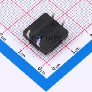 SMG-12-H043A1 Tactile Switch Through hole Component (THT)-4P,12x12mm Switch Single Pole Single Throw Round Button 2.5N 12mm - Product Image 2