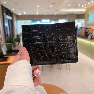Nueva Cartera Corta de Moda para Hombre y Mujer, Tarjetero Delgado de Negocios, <span class=keywords><strong>Estuche</strong></span> Simple para Tarjetas de Crédito de Cuero Genuino, Clip para Dinero Unisex - Product Image 3