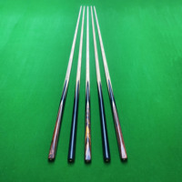Queue de billard anglaise en bois de frêne avec pointe de 10 mm, 145 cm, en une seule pièce, durable, pour le divertissement et le jeu professionnel