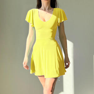 Re Mcgreen Star nuovo arrivo abito Casual in tinta unita vestito da donna <span class=keywords><strong>abbigliamento</strong></span> donna - Product Image 2