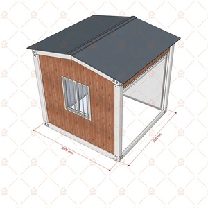 Portatile 3*3m prefabbricata per casa con contenitore a camera singola Ready-Made porta porta Flat Pack case prefabbricate pannello Sandwich <span class=keywords><strong>in</strong></span> <span class=keywords><strong>acciaio</strong></span> - Product Image 6