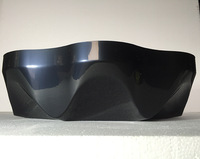 Boîtier de casque personnalisé en ABS noir thermoformé, coque moulée sous vide pour dispositif de jeu VR, étui en aluminium moulé sur mesure, surface personnalisée