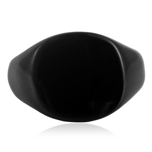 Men's Geometric Titanium Steel <b>Ring</b> <b>Silver</b> Color <b>Plain</b> Design Gift Jewelry 280670 - Product Image 4