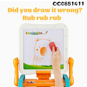 Mainan meja menggambar anak-anak, 2in1 blok bangunan multifungsi untuk anak-anak - Product Image 3