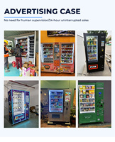 Distributeur automatique intelligent sur pied avec écran tactile de 10,1 pouces et conception réfrigérée pour snacks, boissons et boissons froides en vente au détail publique