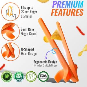 Vente en gros de baguettes pour joueurs Couleur néon Outil de grignotage officiel Solution de grignotage de jeu innovante - Product Image 4