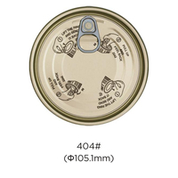 211 #   Couvercle en acier de 62,25 mm à ouverture complète pour boîtes de conserve de thon et de pâte de tomate