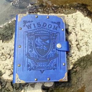 Genuino para <span class=keywords><strong>Harry</strong></span> Vintage Bloc de notas A5 <span class=keywords><strong>Libro</strong></span> de hojas sueltas con <span class=keywords><strong>Potter</strong></span> Hogwarts College Card Four College B5 <span class=keywords><strong>Libro</strong></span> de hojas sueltas de cuero - Product Image 3