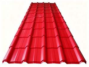 Tôles de <span class=keywords><strong>Toiture</strong></span> en Fer pour Maison, Acier Galvanisé Ondulé de Haute Qualité, Plaque d'Acier Colorée pour Construction - Product Image 3