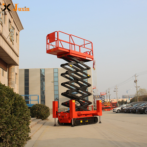 Miglior prezzo cingolato semovente a forbice tipo pista forbice ascensore elettrico Manlift a forbice piattaforma di lavoro aereo - Product Image 6