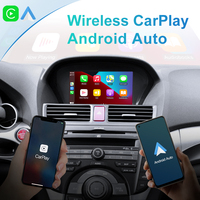 Boîtier de décodage audio pour voiture HFmidia Wireless CarPlay Android Auto compatible avec ACURA écran unique RDX ILX ZDX TL MDX 2009-2013