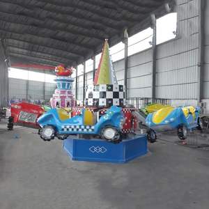 Funfair équipement d'amusement intérieur pour enfants fou sautant voiture fibre de verre métal carnaval jeu modèle champ de foire carnaval tour vente - Product Image 6