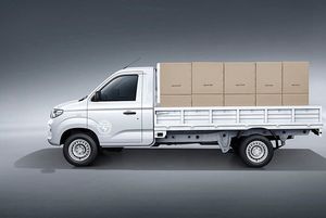 DFAC simple double cabine 1.5T 4X2 conteneur plat van camion de fret électrique - Product Image 3