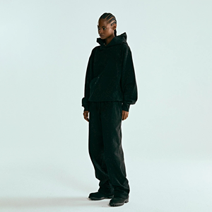 Felpa con Cappuccio Oversize Unisex in Cotone Pesante e Confortevole |   Felpa Streetwear Stile Americano |   Felpa con Cappuccio di un Giovane Designer di <span class=keywords><strong>Moda</strong></span> - Product Image 5