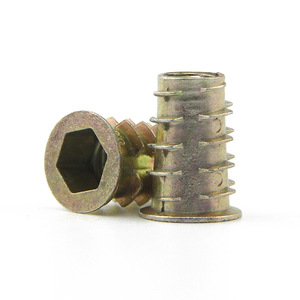 Écrous en alliage Xinshengfa M4 M5 M6 M8, connecteurs de meubles à filetage interne et externe - Product Image 1