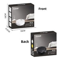 Aspirateur Robot Entièrement Automatique en Gros, Mini Recharge USB, Machine Intelligente de Nettoyage Humide et Sec pour Maison et Hôtel, Navigation LDS