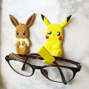 9 modèles de crochets adhésifs pour jeux vidéo Pothook sans poinçonnage Anime Design Evoli Key Hooks Promotion Animal Cartoon Wall Hooks - Product Image 3