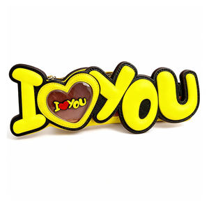 <b>Y2K</b> I Love You Ita <b>Bag</b> Crossbody Purse 3D Letter Transparent Display Romantic Kawaii Shoulder <b>Bag</b> for Date Festival - Product Image 1