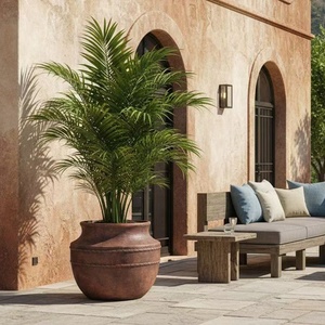 Macetas de Cemento Clásicas Europeas para Interiores y Exteriores, Ecológicas, Redondas, Transpirables y Duraderas para Jardín, Hotel y Pared - Product Image 3