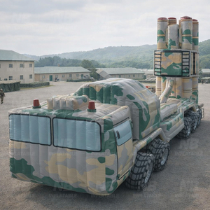 Oferta Especial: Modelo de Vehículo Lanzador de Cohetes Inflable de Camuflaje a Escala 1:1 para Eventos al Aire Libre, Modelo Inflable de Cohete, Inflable Artístico - Product Image 2