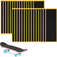 Bande adhésive antidérapante noire personnalisée OEM pour fingerboard, bande adhésive lisse pour fingerboard, bande adhésive pour fingerboard