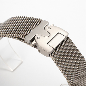 Thép Không Gỉ Ban Nhạc Cho Apple Xem Siêu 2 49Mm Loạt 10 9 8 <span class=keywords><strong>7</strong></span> 6 5 Không Gỉ Milan Vòng Lặp Cho Iwatch An Toàn Dù Khóa - Product Image 4