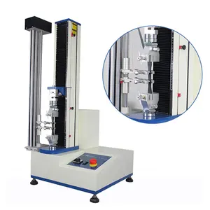 Tensile Tester Price Plastic Film Strength Elongation Tester / Tensile Test Machine Of Single Column