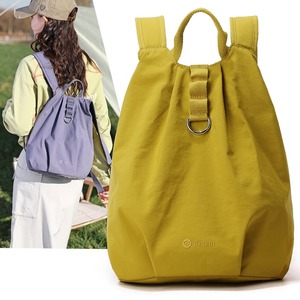 Sacs à dos de randonnée personnalisés en gros pour femmes, sac à dos léger en tissu Oxford, sac de voyage imperméable - Product Image 2