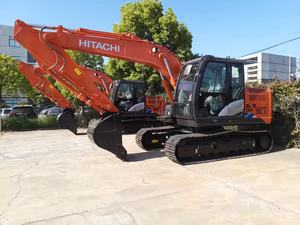 Excavatrice hydraulique Hitachi Zaxis 130 d'occasion, excavatrice de 13 tonnes, adaptée à la construction urbaine, aux travaux de terrassement, aux travaux de pipeline. - Product Image 3