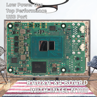 Renesas Radxa X4 ordinateur monocarte haute Performance Intel N100 processeur faible puissance carte de développement/Kits