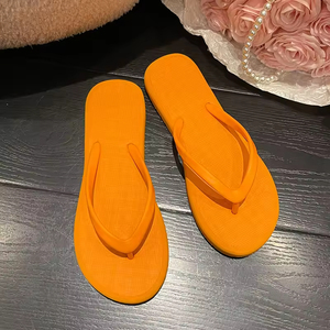 Wholesale Ladies PVC Breathable Summer Beach Flip Flops Custom Color & Size High Quality Outdoor Wedding for - Product Image 2